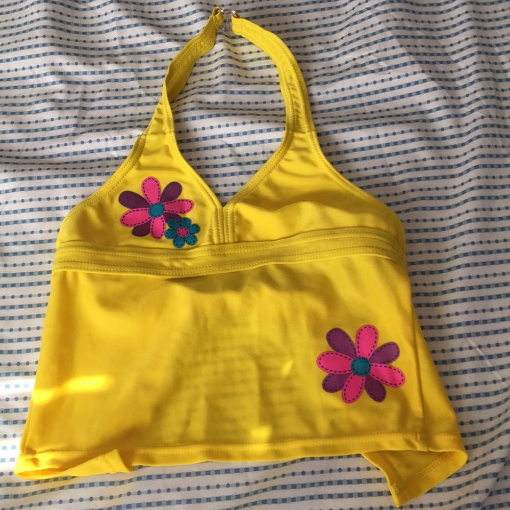 Girl’s Halter Bikini Top